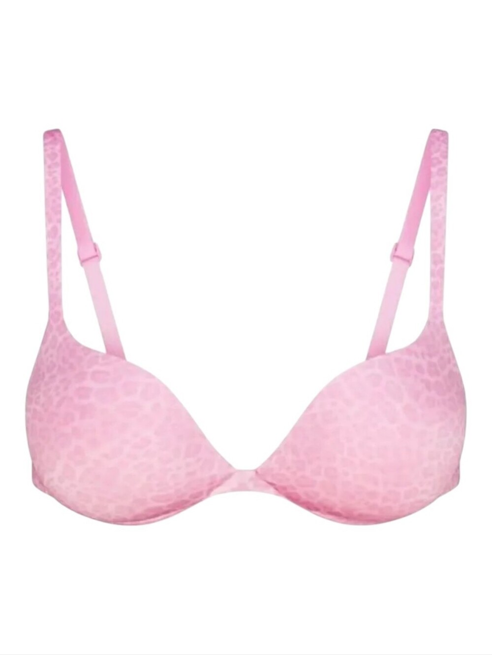 Skims Ultimate Push-Up Plunge Printed Bra
